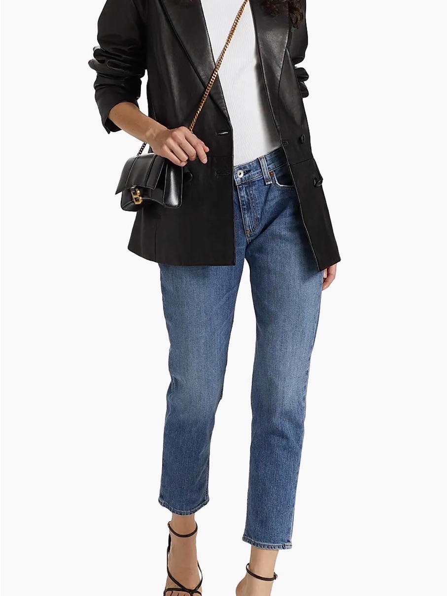 Rag & Bone Dre Low Rise Slim Boyfriend Jeans 27 Nwt Julienne Wash
